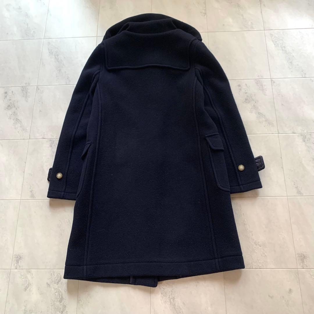マッキントッシュロンドン メルトンウール ダッフルコート 40 ネイビー