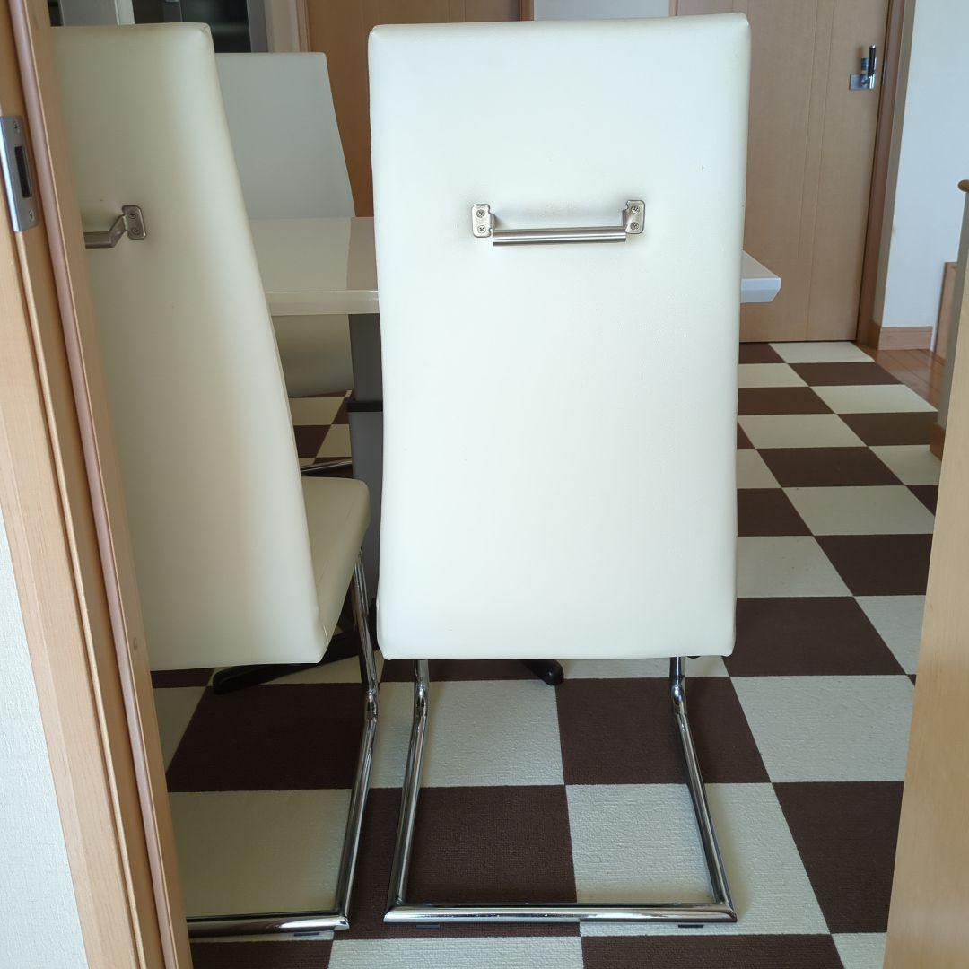 ニトリ ダイニングチェア (Nシールド) 2H IV：4脚【引き渡しのみ：横浜】