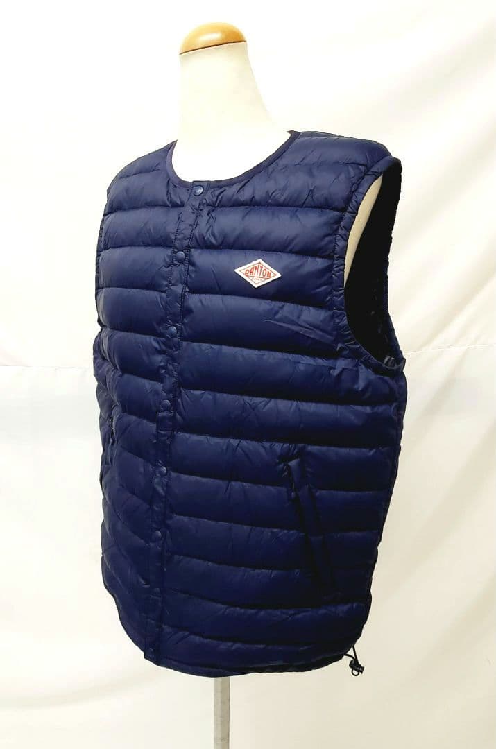 人気 DANTON ダントン ダウンベスト インナーダウン 42サイズ