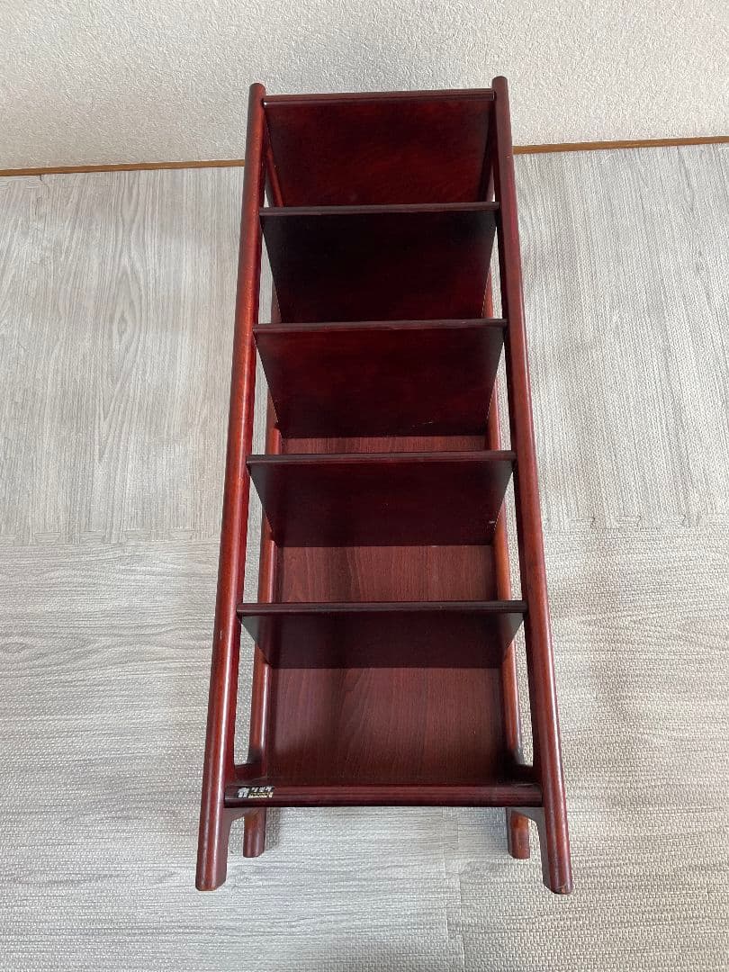 ミーコ　レトロ　karimoku　カリモク家具　スリッパラック　収納