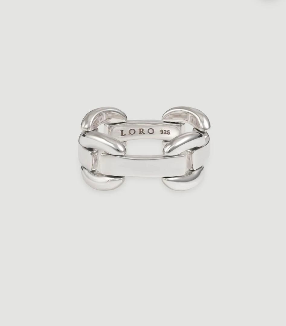 未使用品LORO VO ring 01 シルバーリング ピンキー