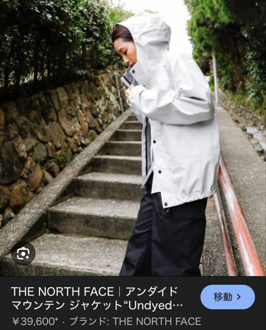 THE NORTH FACE サイズL Undyed マウンテンジャケット