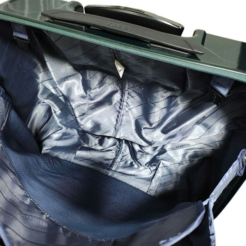 ★希少廃盤★ZERO HALLIBURTON 2輪キャリーケース　ダークグリーン