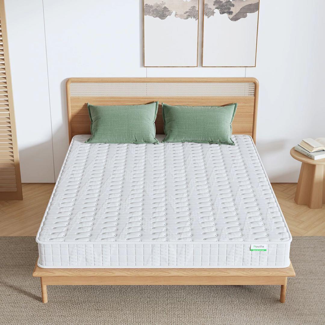 マットレス クイーン 高反発 厚さ20cm やや硬め 振動隔離 体圧分散高通気性