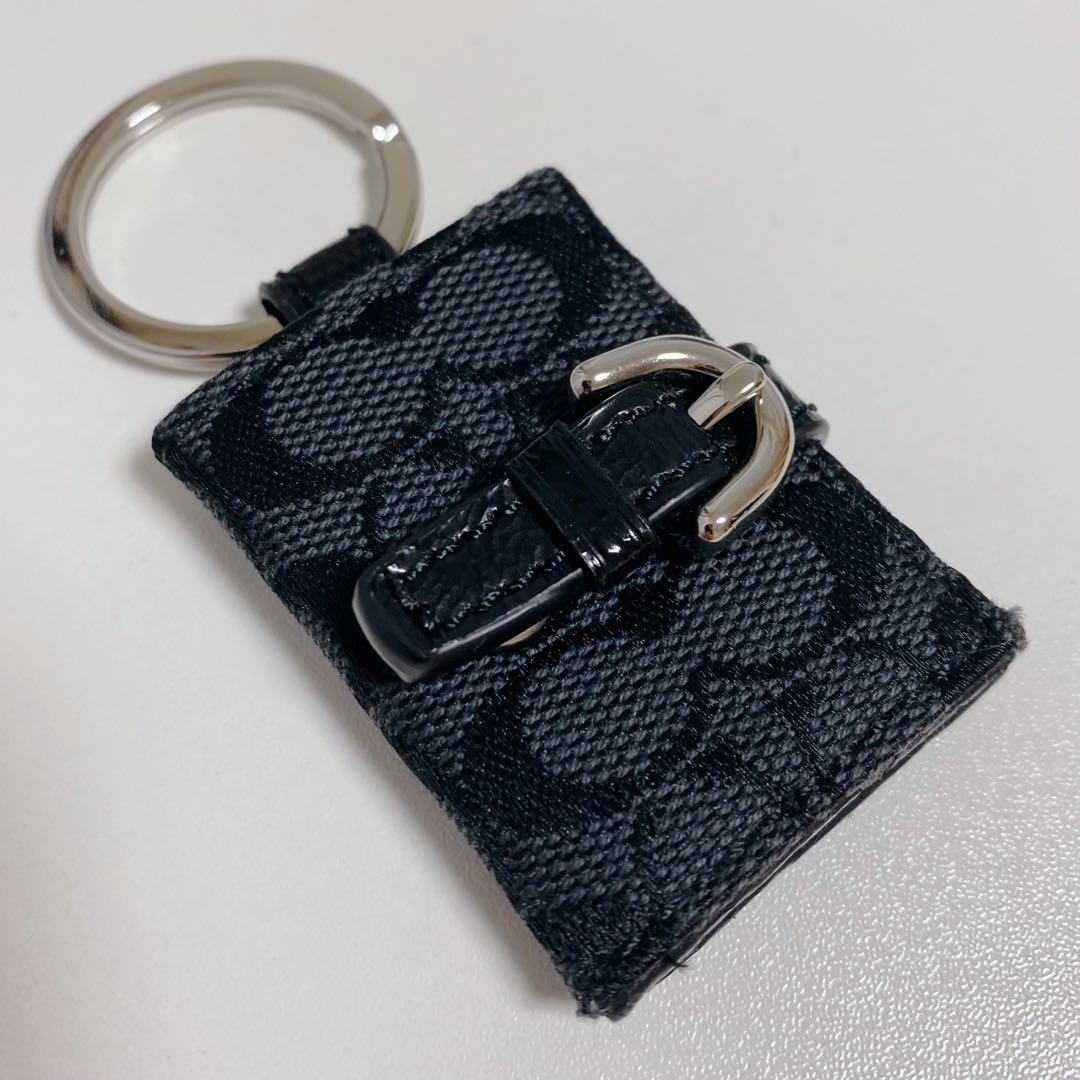 【大人気】coach Picture Frame Charm★写真入れ★手帳型黒