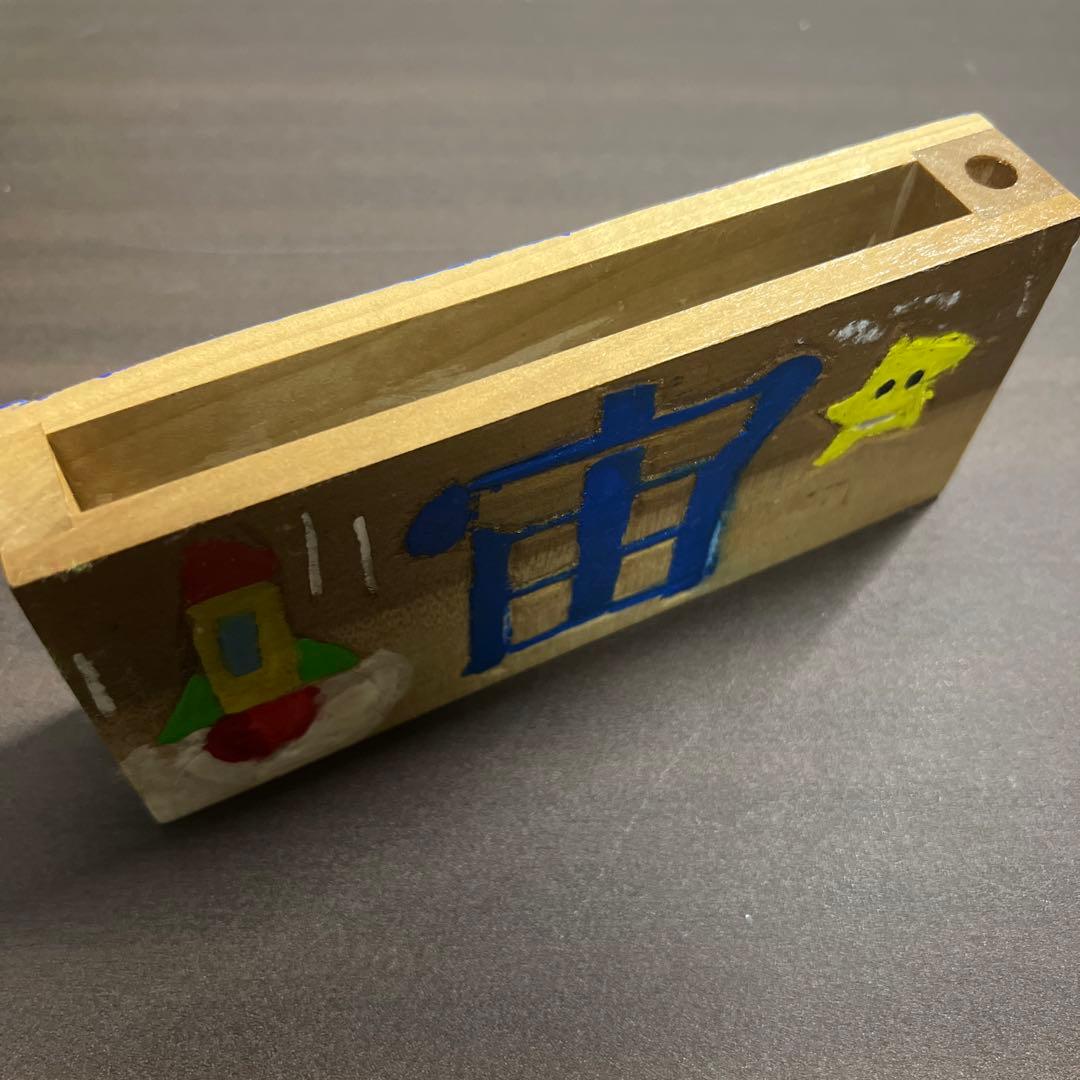 オリジナルハンドメイドペン立て