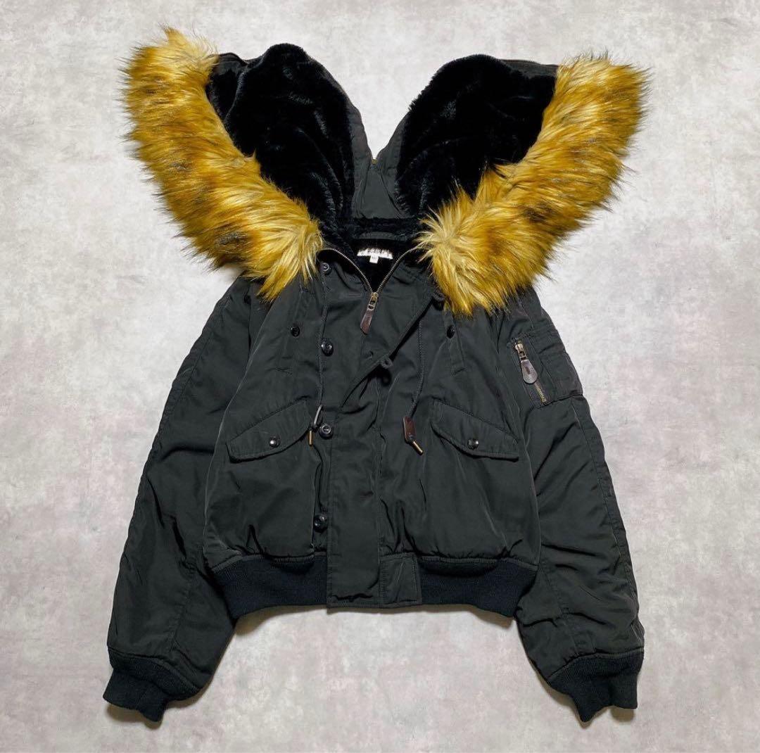 ジャケット・アウター moussy military N2B flight jacke