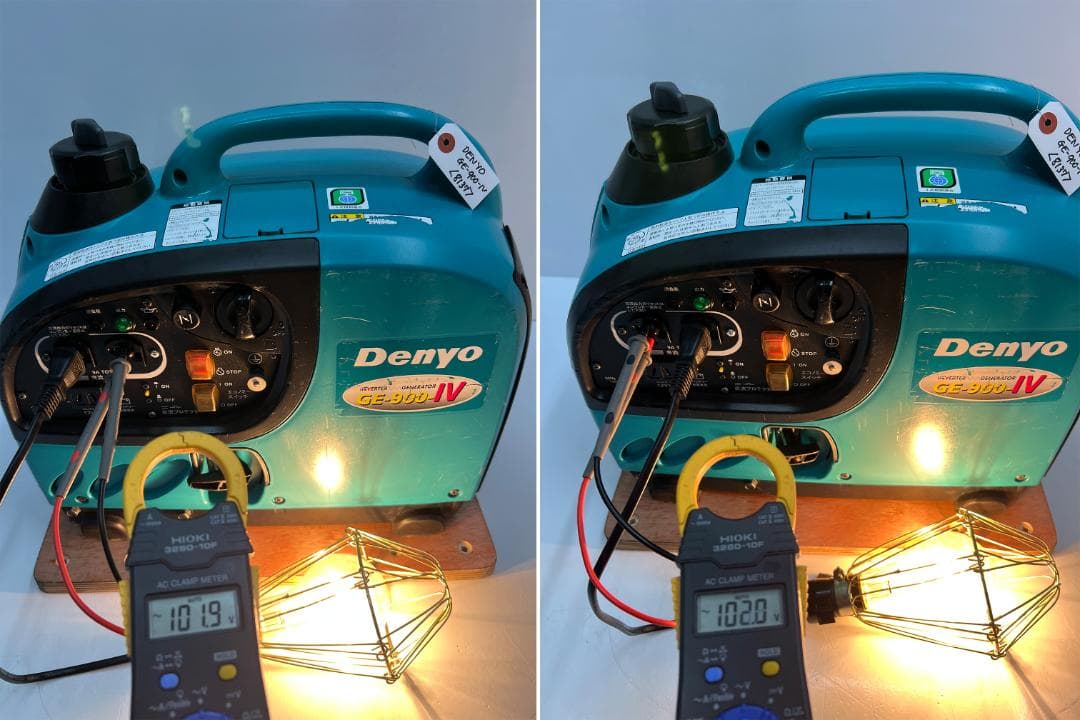 s*u様 1万スタート♪ デンヨー インバーター発電機 GE-900SS-IV★