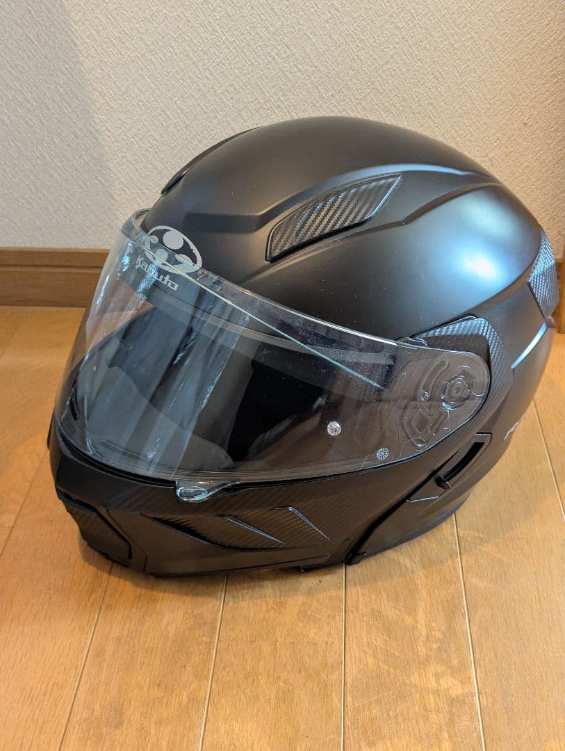 【システムヘルメット】OGK カブト RYUKI XL61-62cm ブラック