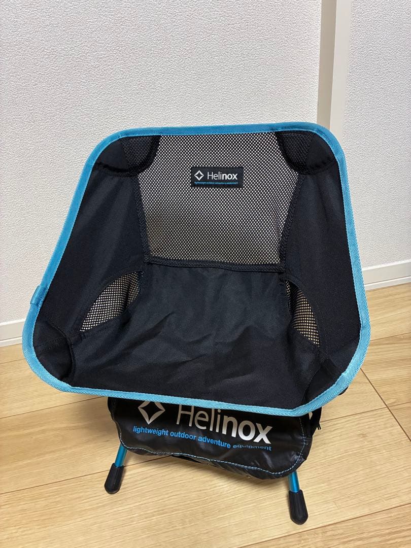 Helinox ヘリノックス チェア ブラック/ブルー