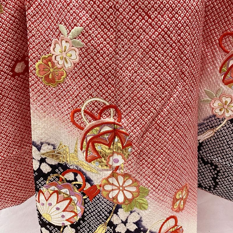 505ag67,小物類,楽々衿,半衿,草履バッグ等◎七五三 七歳 着物&袋帯