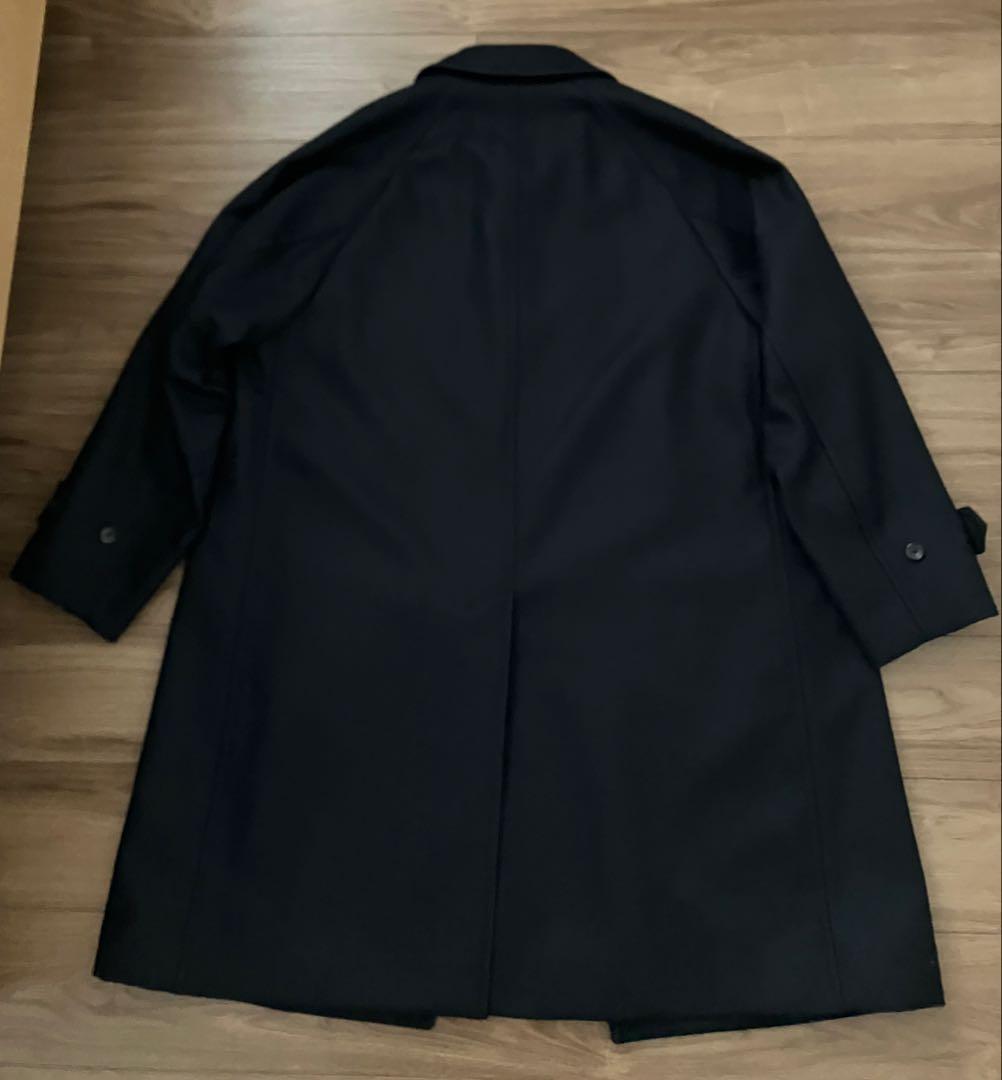 UNITED ARROWSワーステッドメルトン バルマカーンコート　XL