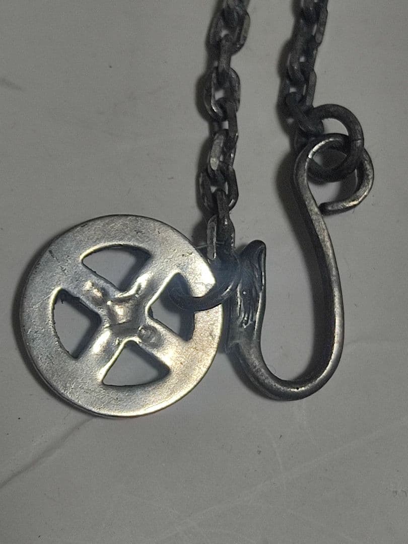 ゴローズgoro's金付きメディスンホイール＆イーグルフック＆細角チェーン