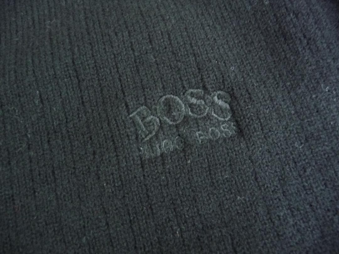 HUGO BOSS ウールセーター 黒S 新品未使用