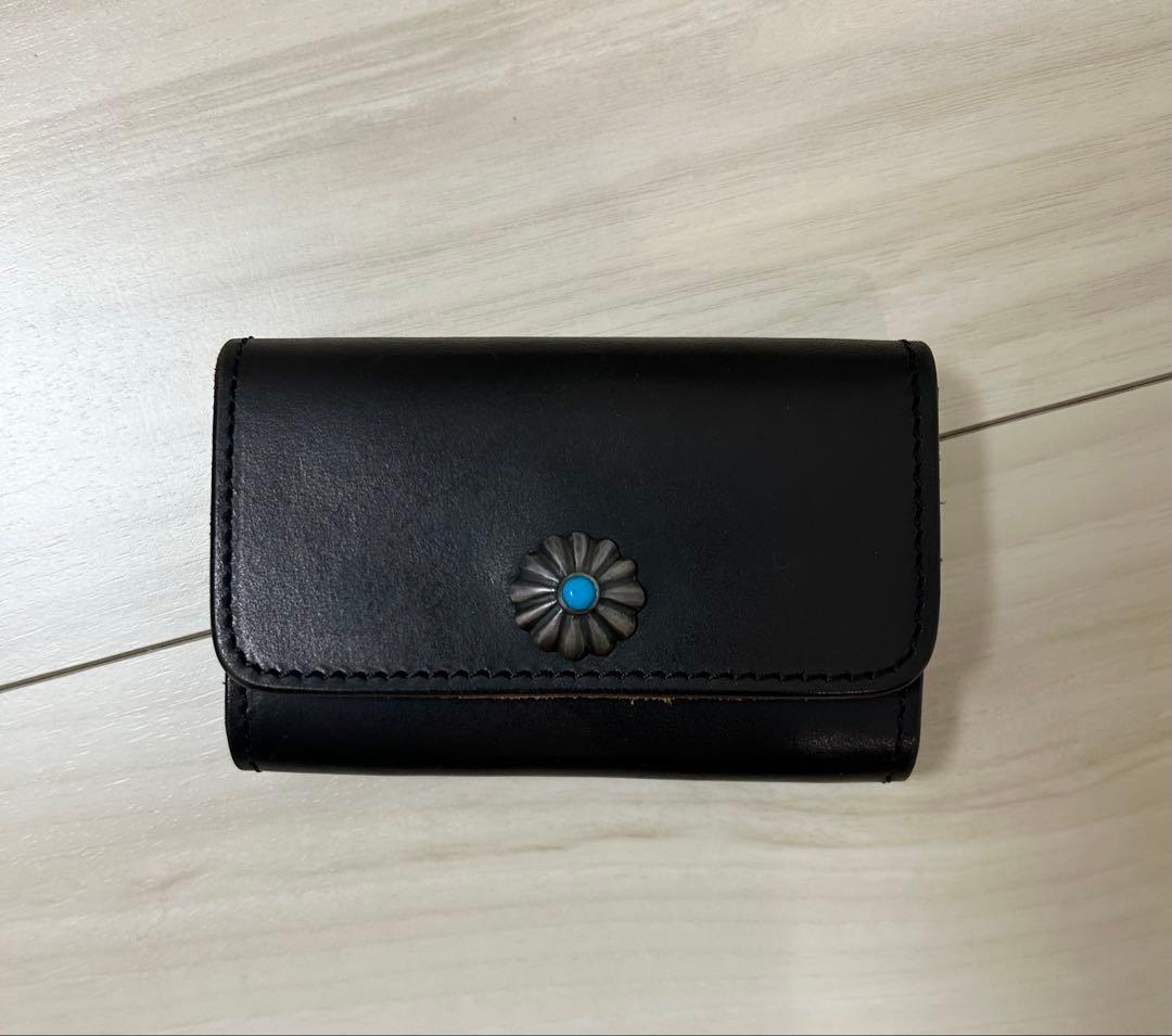 ラリースミス ターコイズ ケース 財布　箱&保証書付属