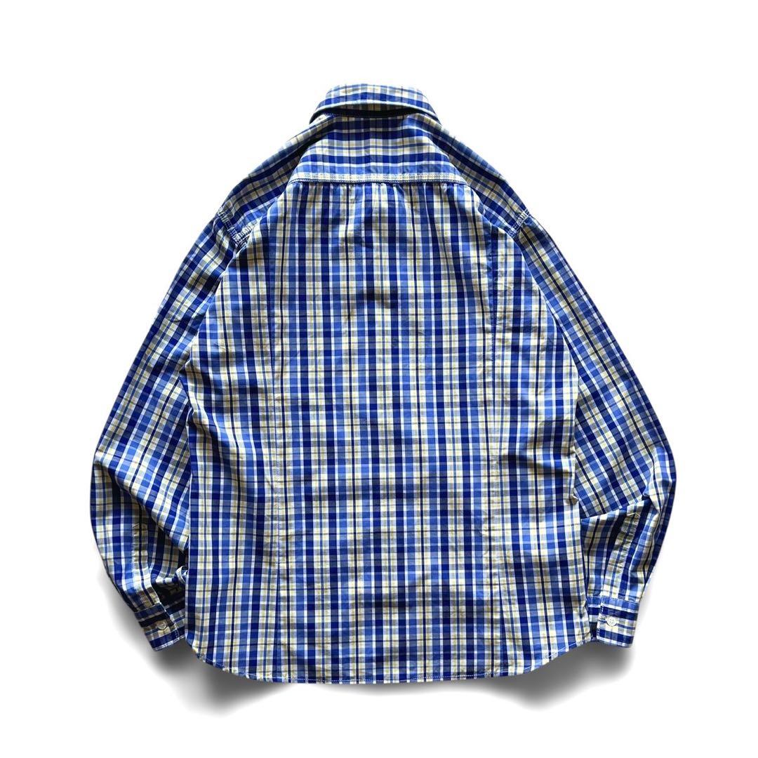 【00s 美品】COMME des GARCONS HOMME/三本針/シャツ