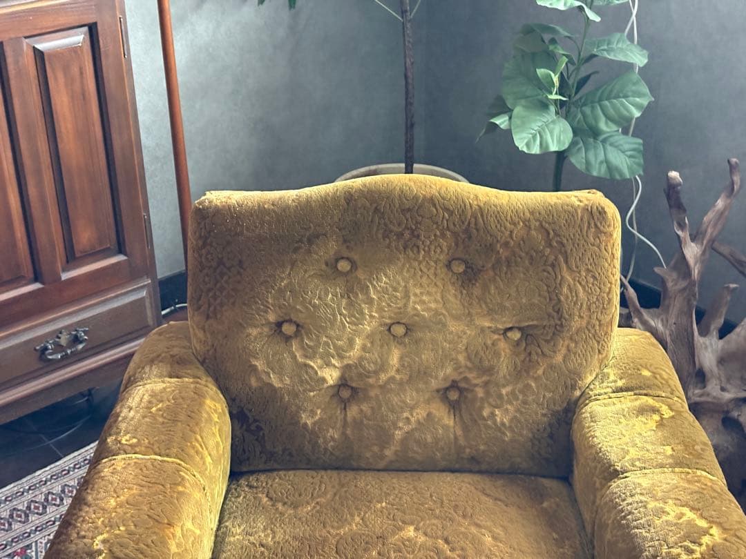 ②カリモク　karimoku レトロ　ビンテージ　ソファ　クラシック　IZ