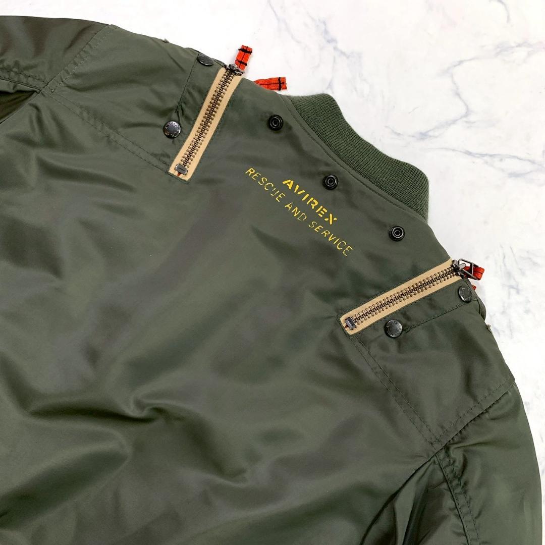 希少★AVIREX REMODEL MA-1 フライトジャケット L　E014