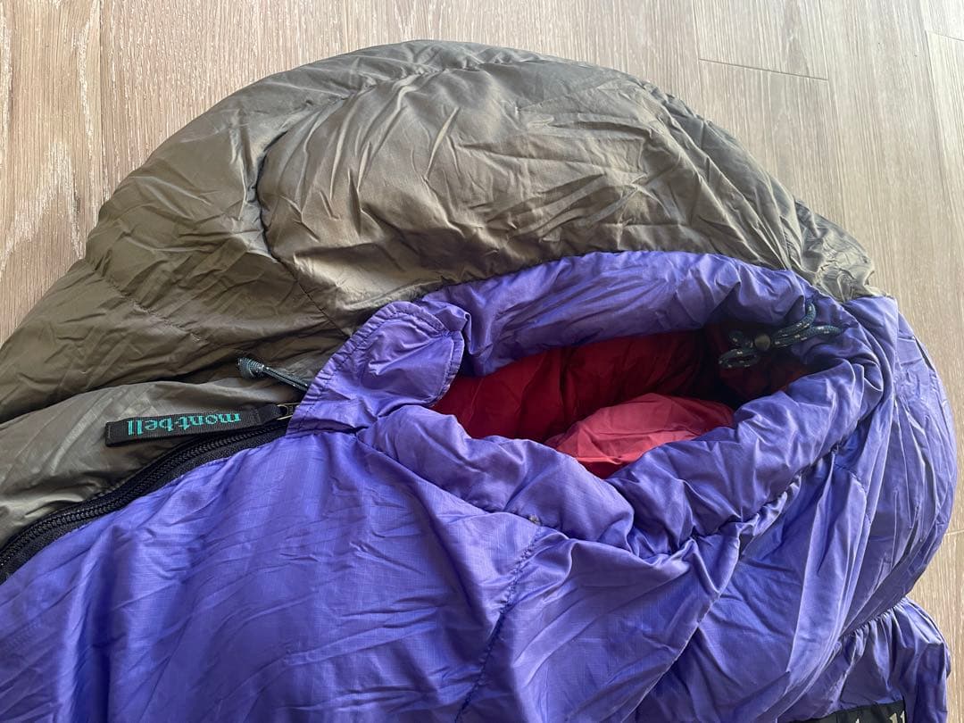 mont-bell 最高グレード#0ダウンシュラフ(保管袋付き)】