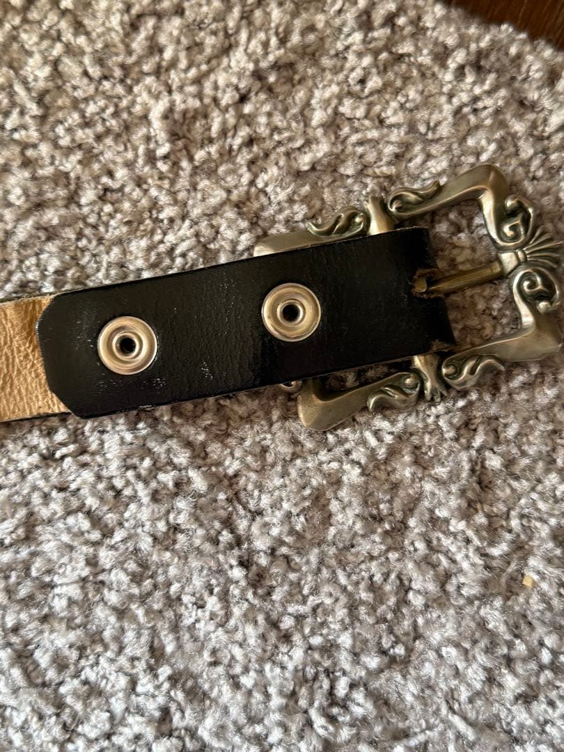 Wendy's & foot the coacher 2連スタッズベルト　激レア