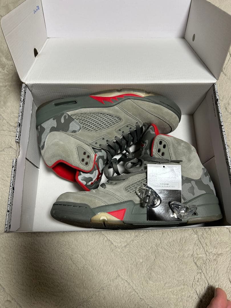 【最終値下げ】Air Jordan 5 オリーブ カーキ 27.5cm