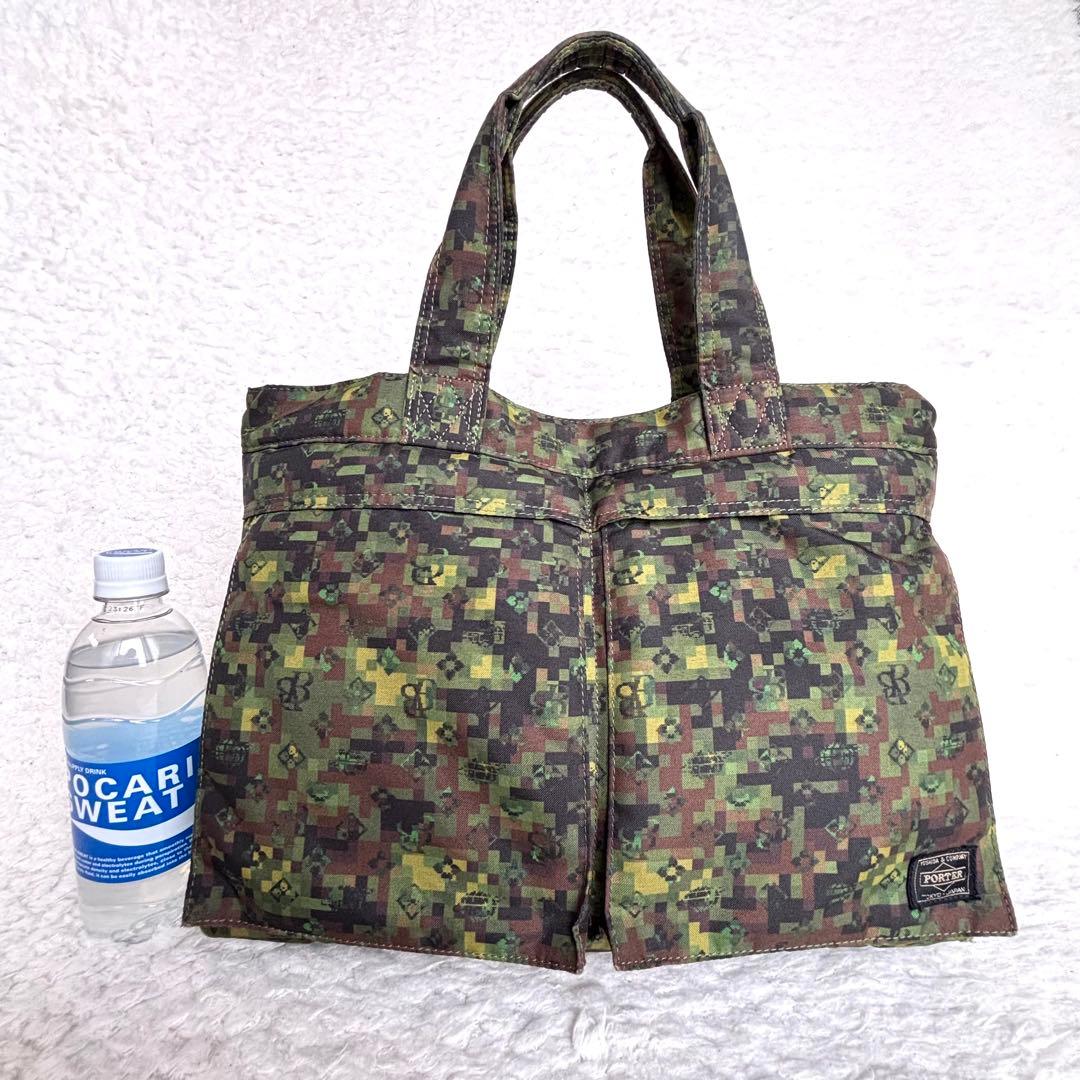 ★NAO ★【PORTER × BEAMS】 トートバッグ カモフラ