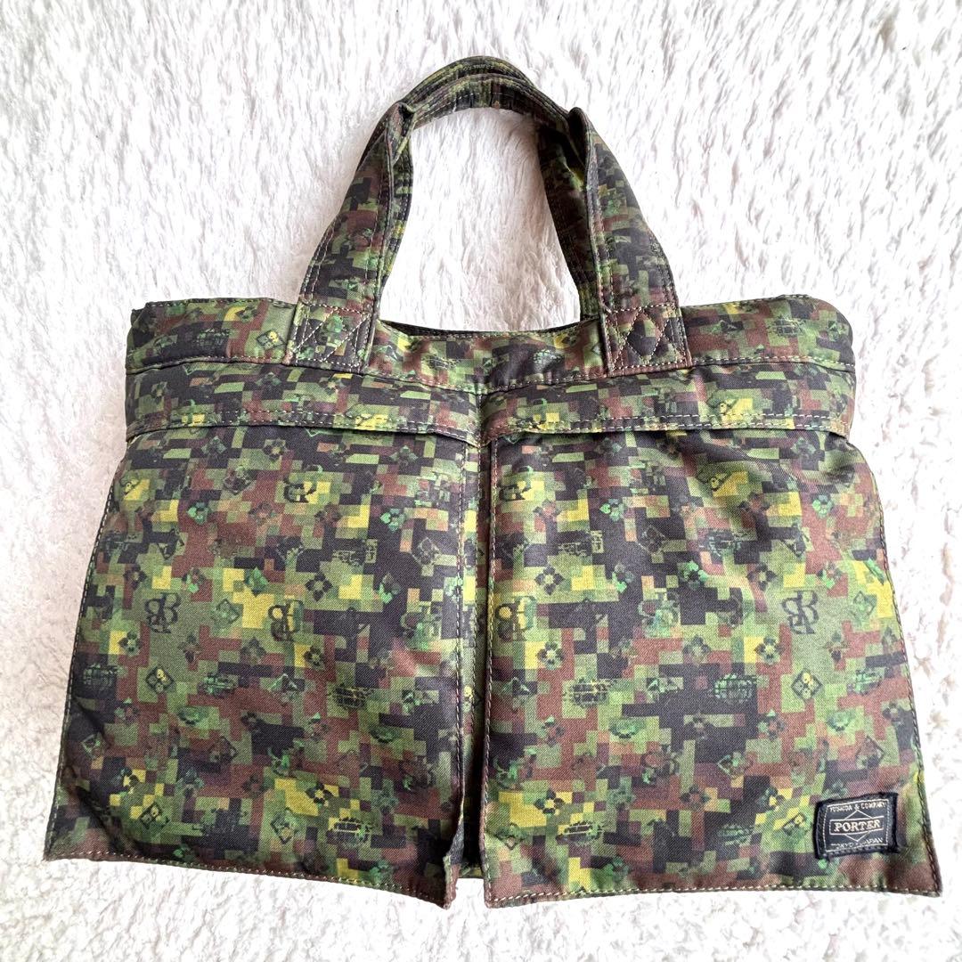 ★NAO ★【PORTER × BEAMS】 トートバッグ カモフラ