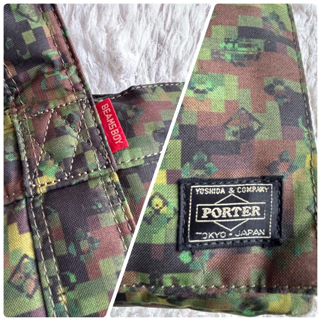 ★NAO ★【PORTER × BEAMS】 トートバッグ カモフラ