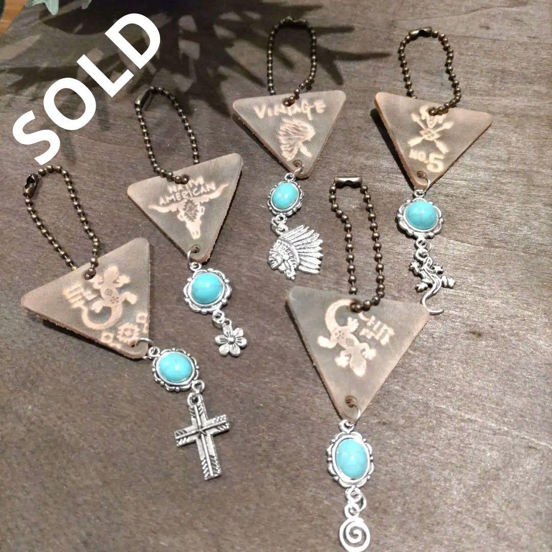 ネイティブアメリカン➳ターコイズチャーム付タグ✨