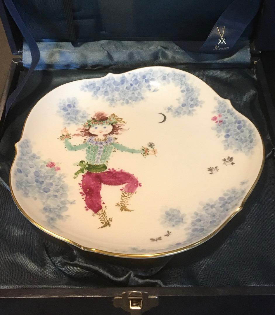 ⭐️マイセンお箱⭐️真夏の夜の夢No.6プレート１８ｃｍ