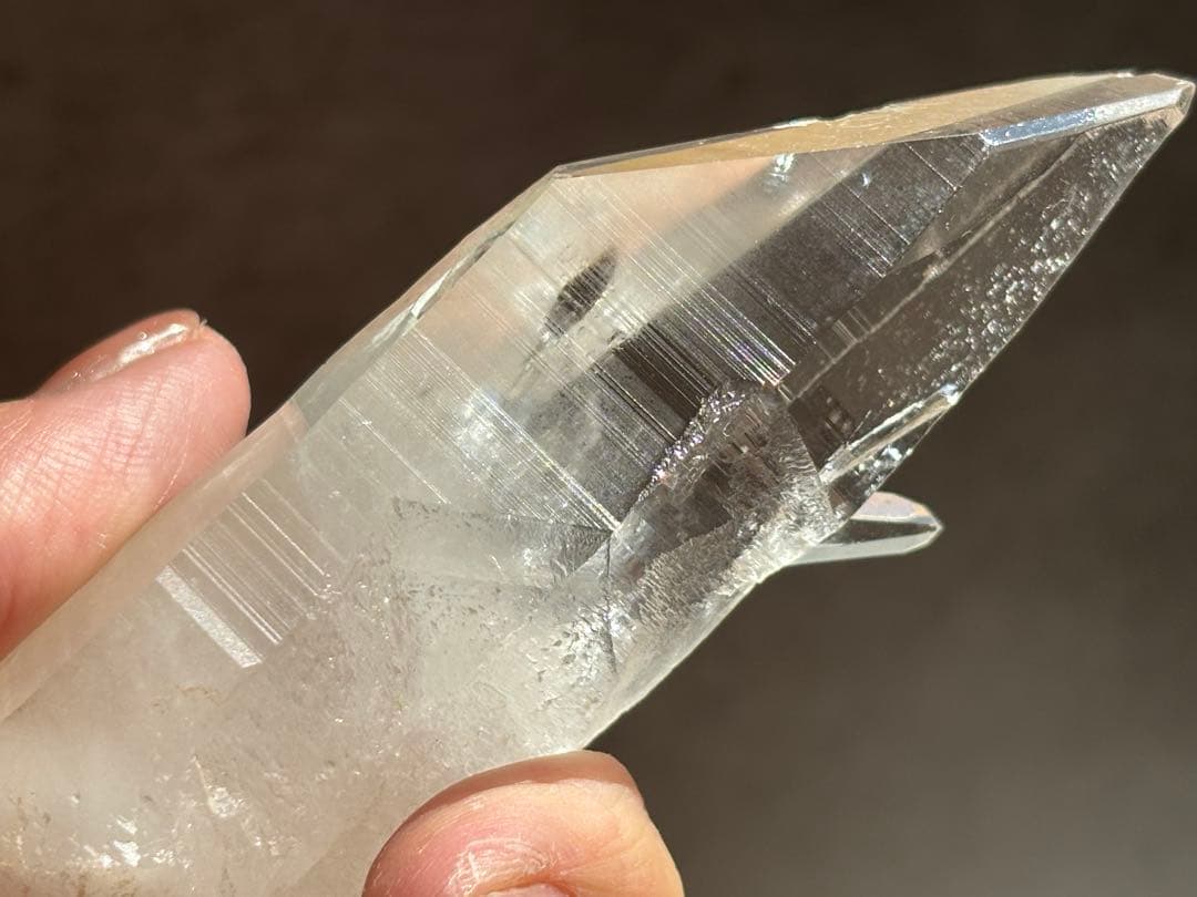 《希少！ピュアレイ レムリアンシード＊クォーツinクォーツ 》