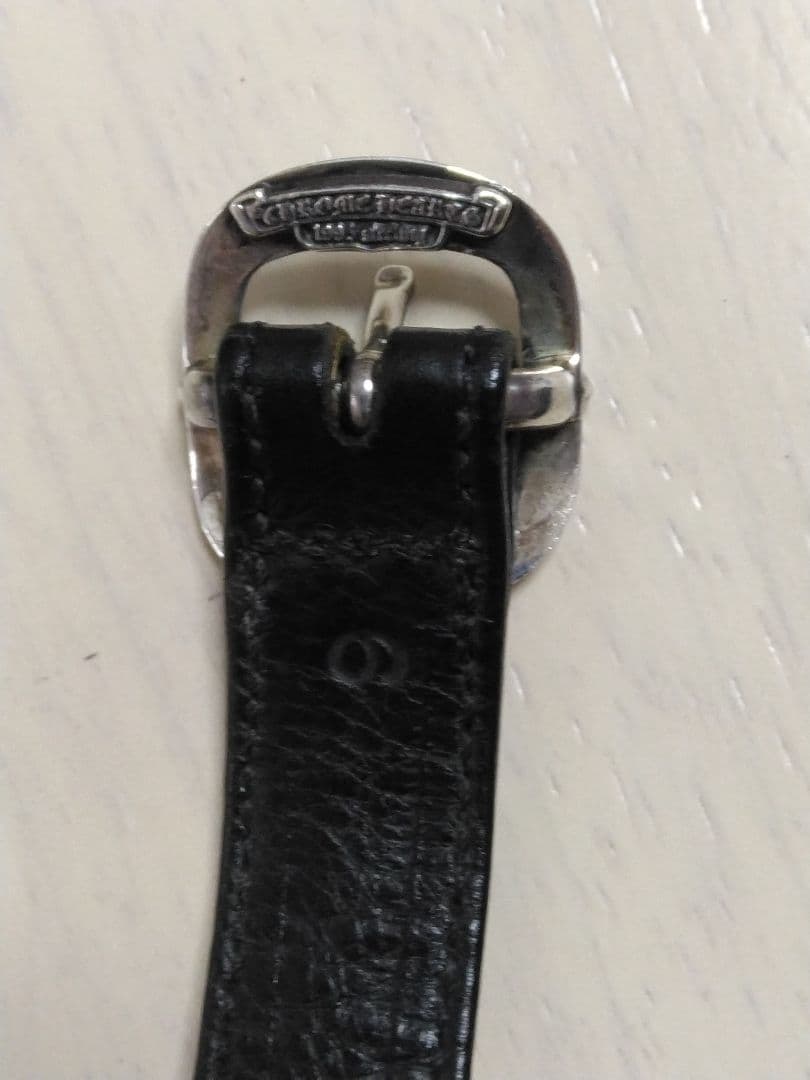 CHROME HEARTS クロムハーツ／ガンスリンガーブレスレット／革ベルト