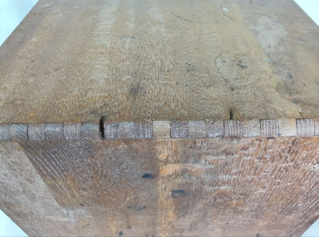 木製レターケース　引き出し　6段収納　昭和レトロ　書類入れ　小物入れ　ミニタンス