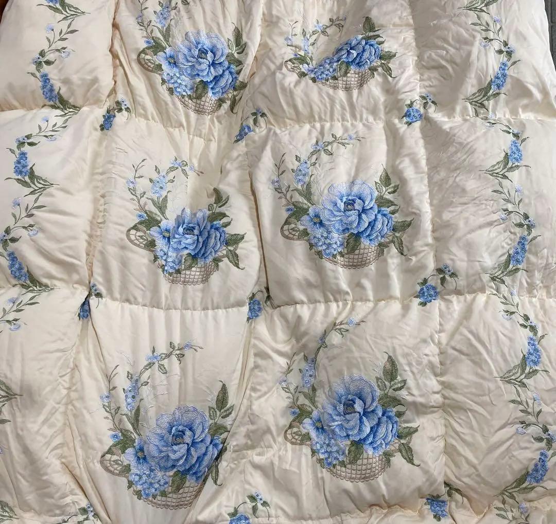 ソワリー　ホワイトグースダウン　シングル　　丸八真綿　冬用