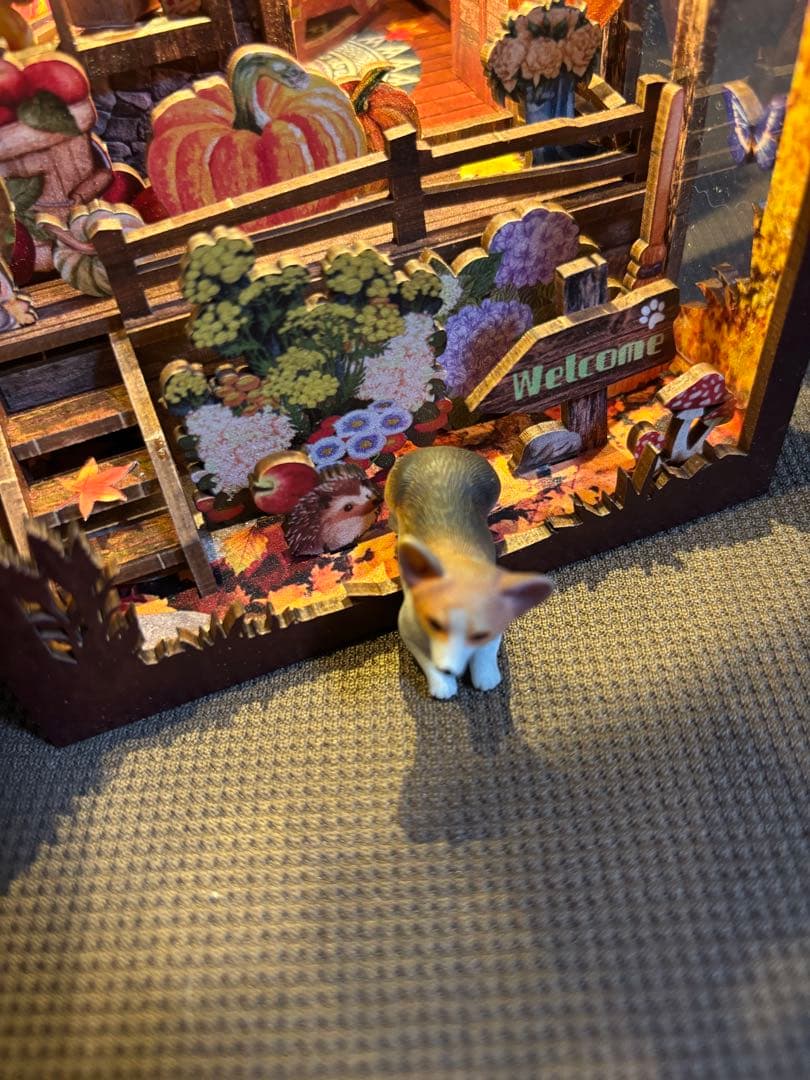 値下げ 黄昏のコテージ ブックヌック 完成品