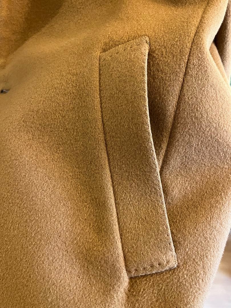 LARDINI CAMELチェスターコート