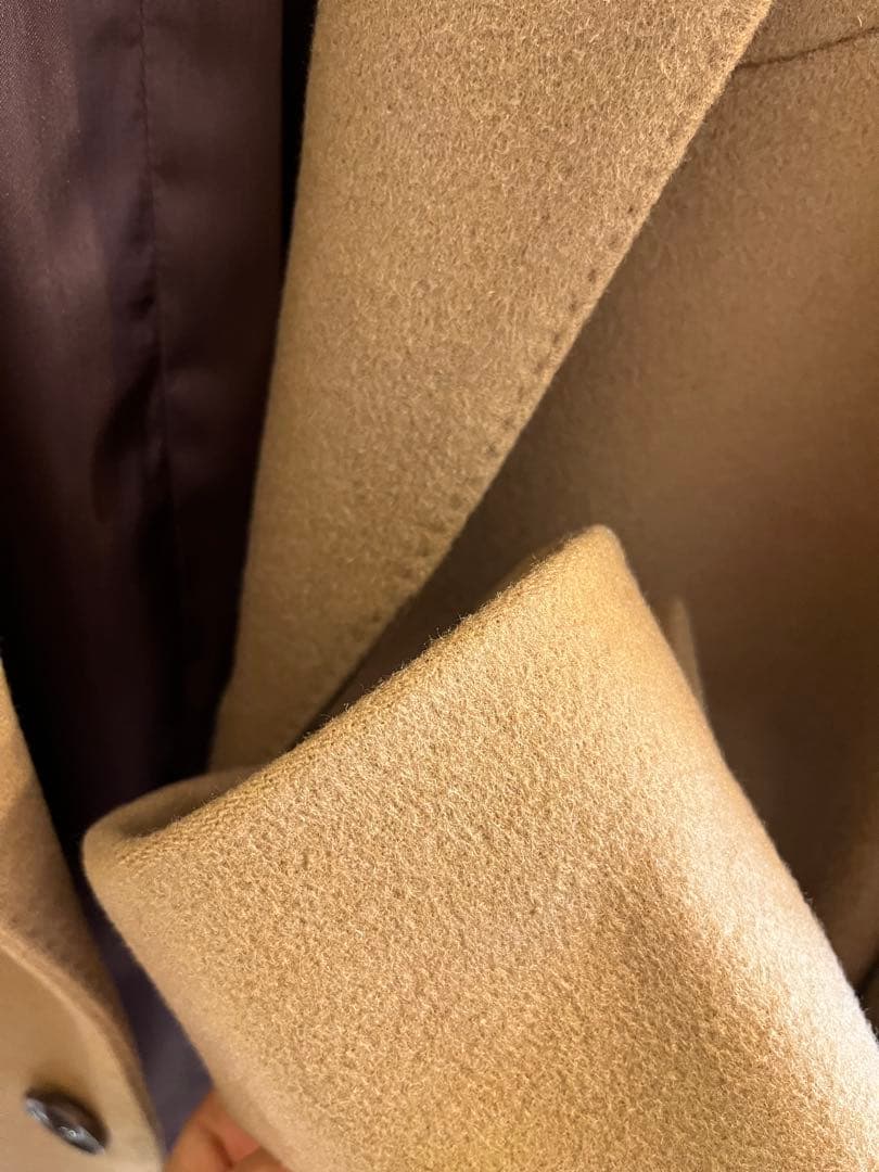 LARDINI CAMELチェスターコート