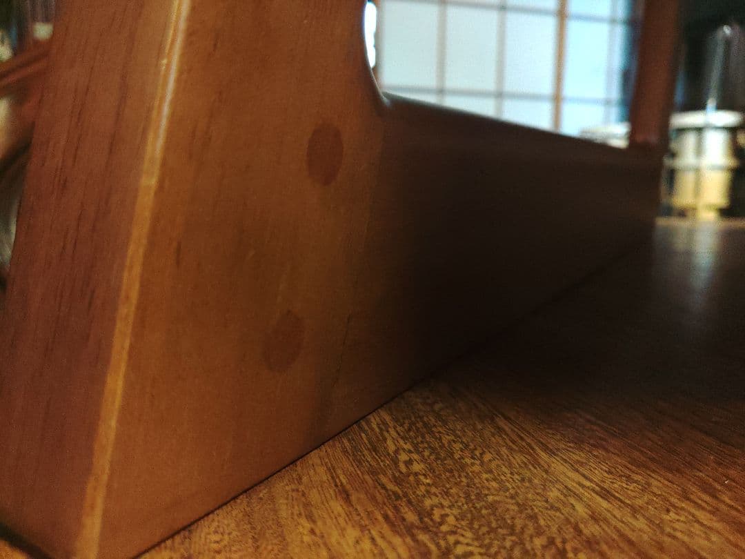 希少　ダイニングチェア KIRITSU 起立木工 CAチェア 400CH-赤