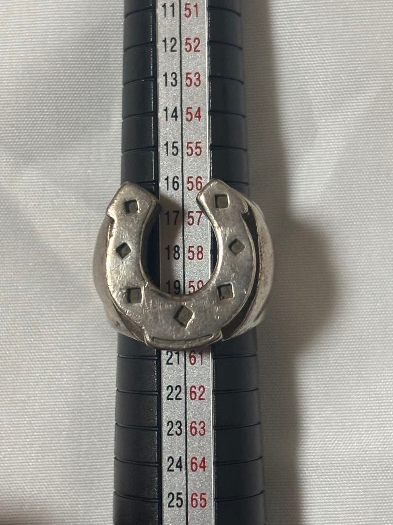 CRAZY PIG クレイジーピッグ　ホースシュー　シルバー 馬蹄型 リング