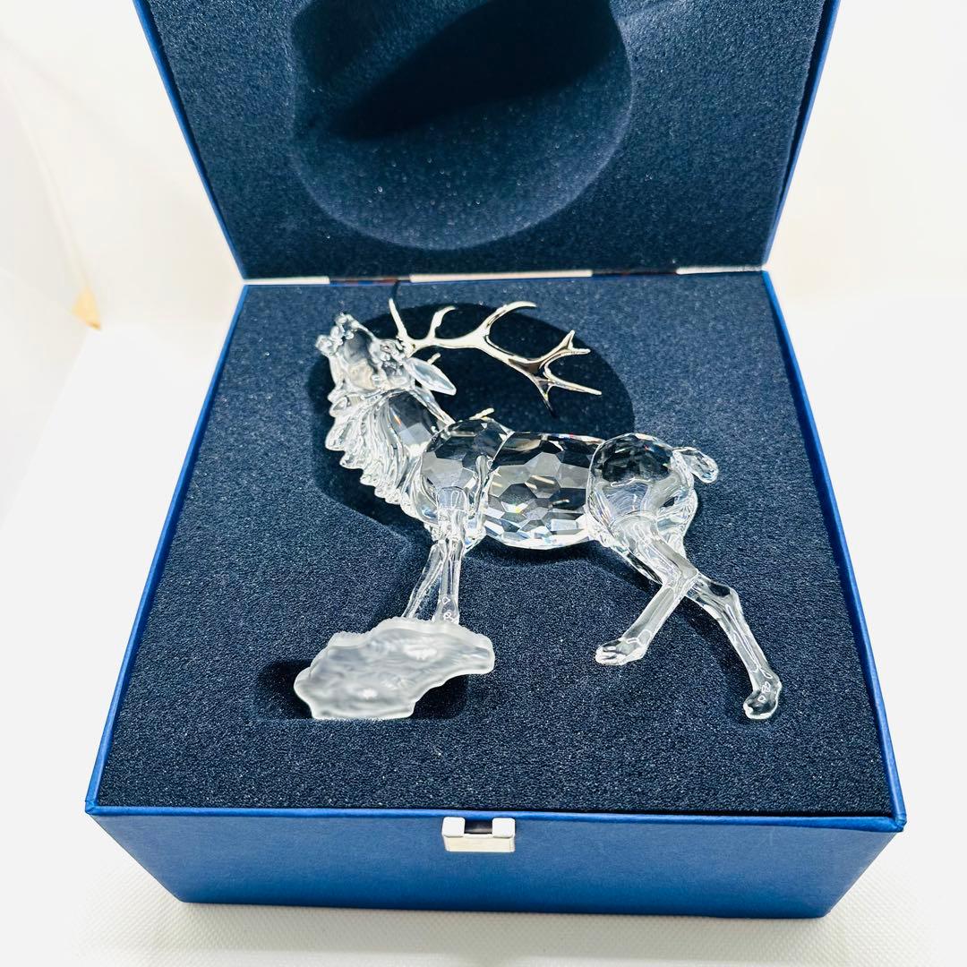 【希少 廃盤品】スワロフスキー 雄ジカ 291431 STAG 置物 オブジェ