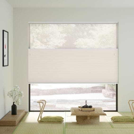 未使用　ハニカムシェード シアーアイボリー 174.5×185