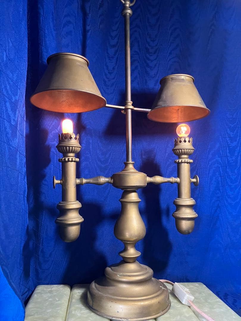 真鍮　照明　ビンテージ　昭和レトロ