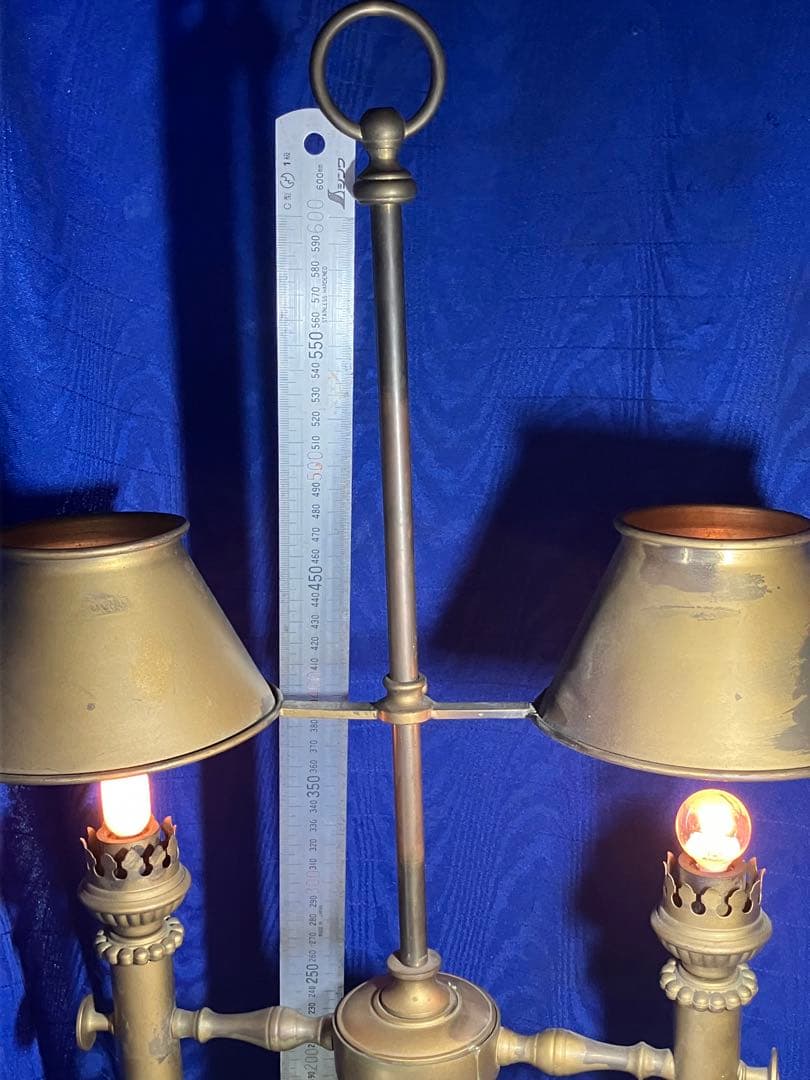 真鍮　照明　ビンテージ　昭和レトロ