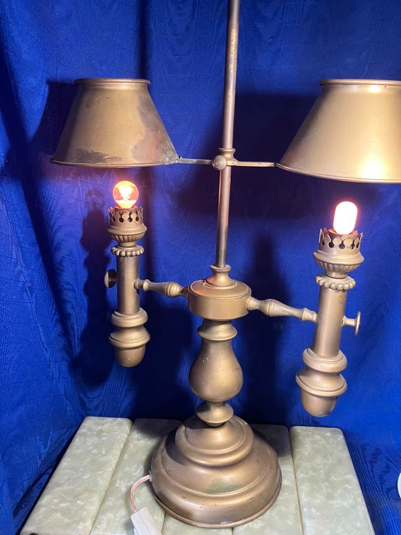 真鍮　照明　ビンテージ　昭和レトロ