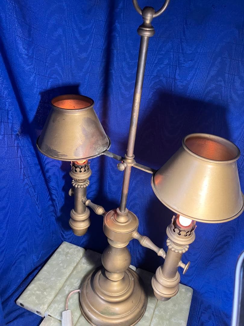 真鍮　照明　ビンテージ　昭和レトロ