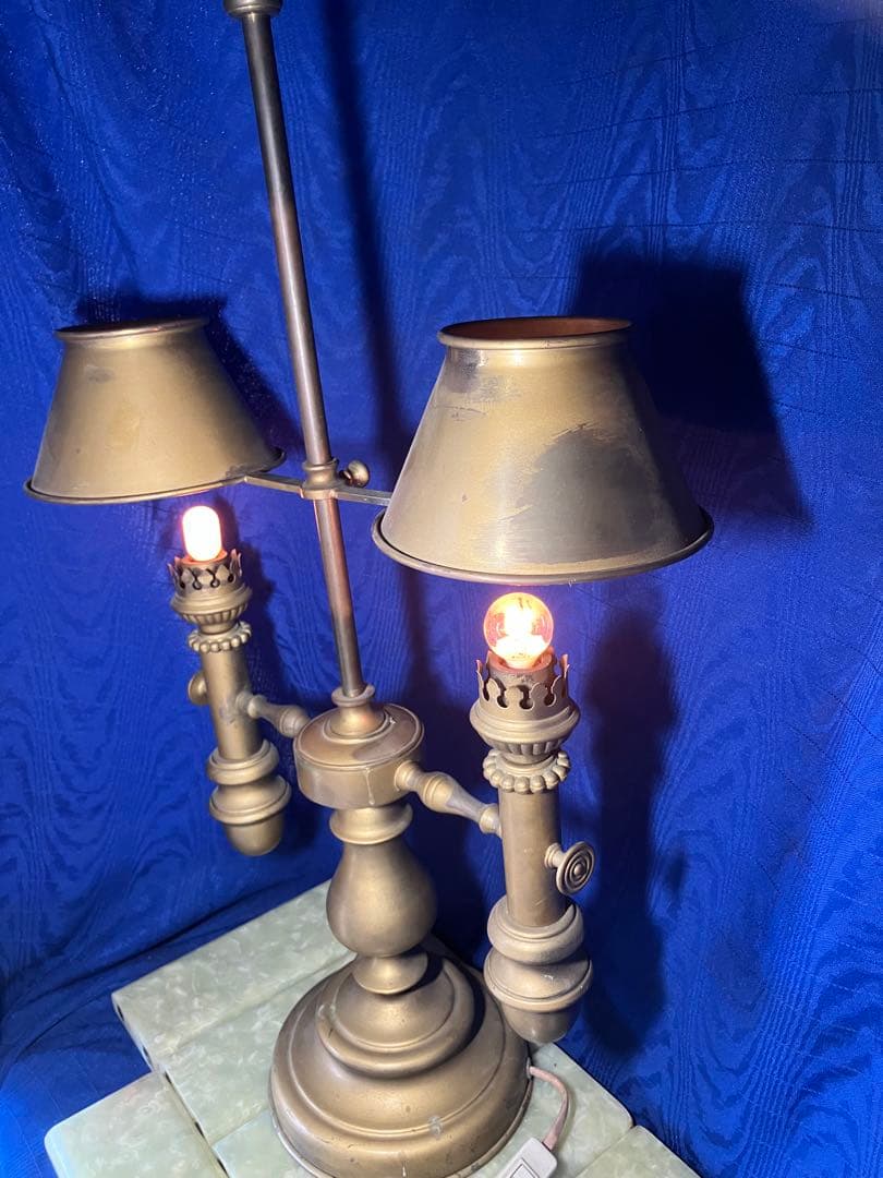 真鍮　照明　ビンテージ　昭和レトロ