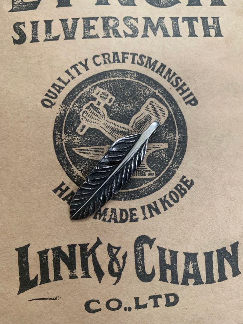lynch silver smith フェザー　Sサイズ　ペンダント