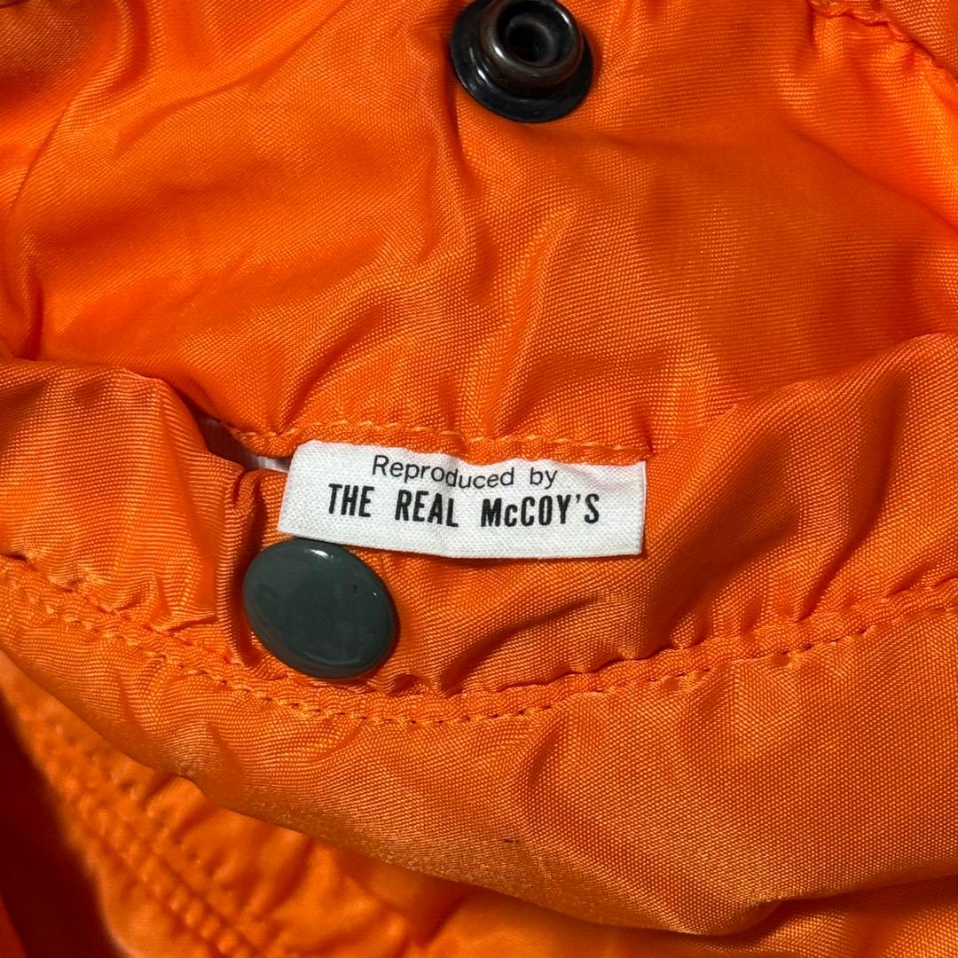 美品 リアルマッコイズ リアルマックイーン MA-1フライトジャケット S相当