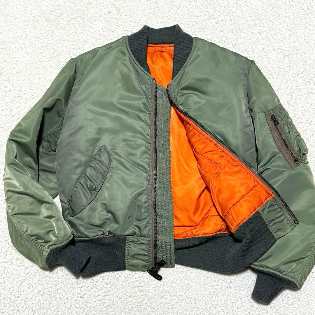美品 リアルマッコイズ リアルマックイーン MA-1フライトジャケット S相当
