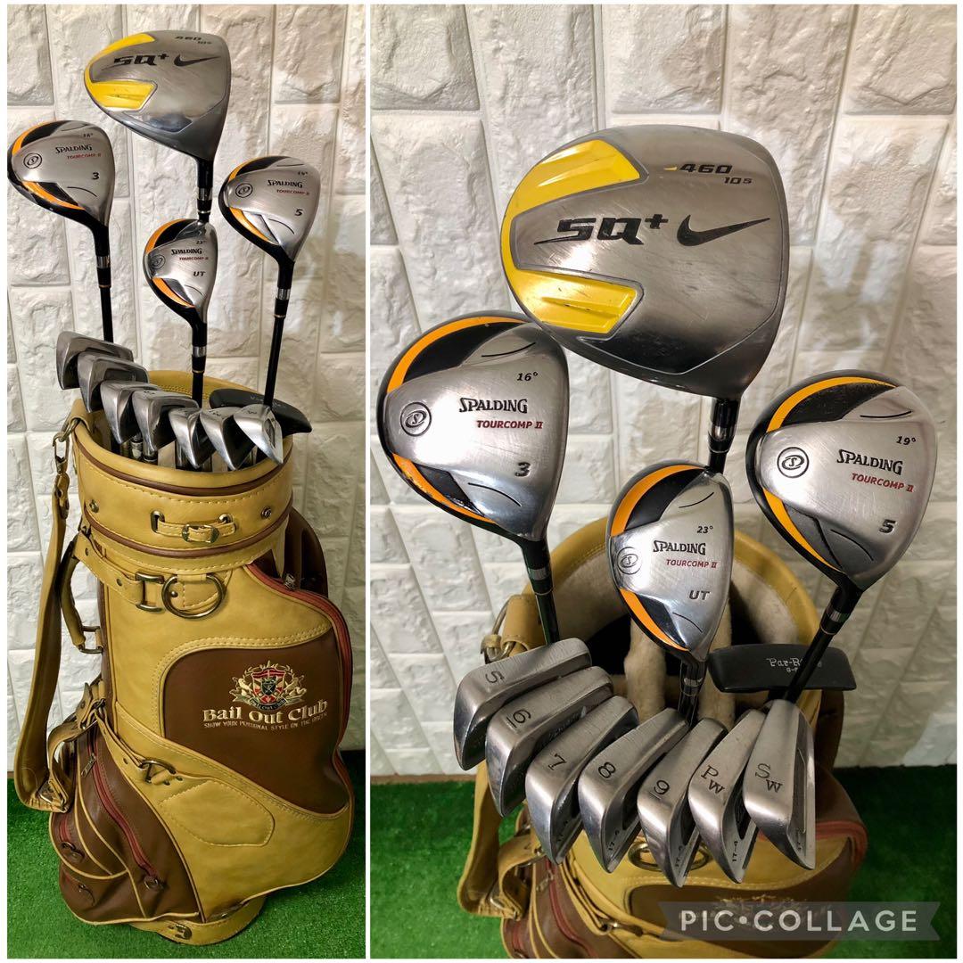 初心者おすすめ☆メンズ ゴルフクラブセット☆スポルティング☆キャディバッグ付